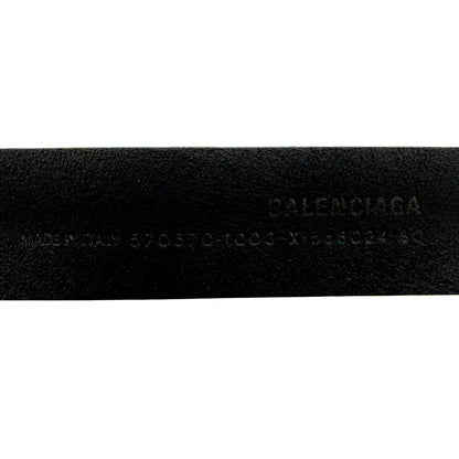 Balenciaga BB Buckle Gürtel 80cm Schwarz / sehr gut Balenciaga