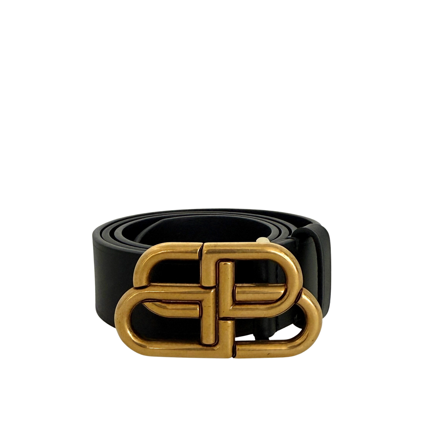 Balenciaga BB Buckle Gürtel 80cm Schwarz / sehr gut Balenciaga