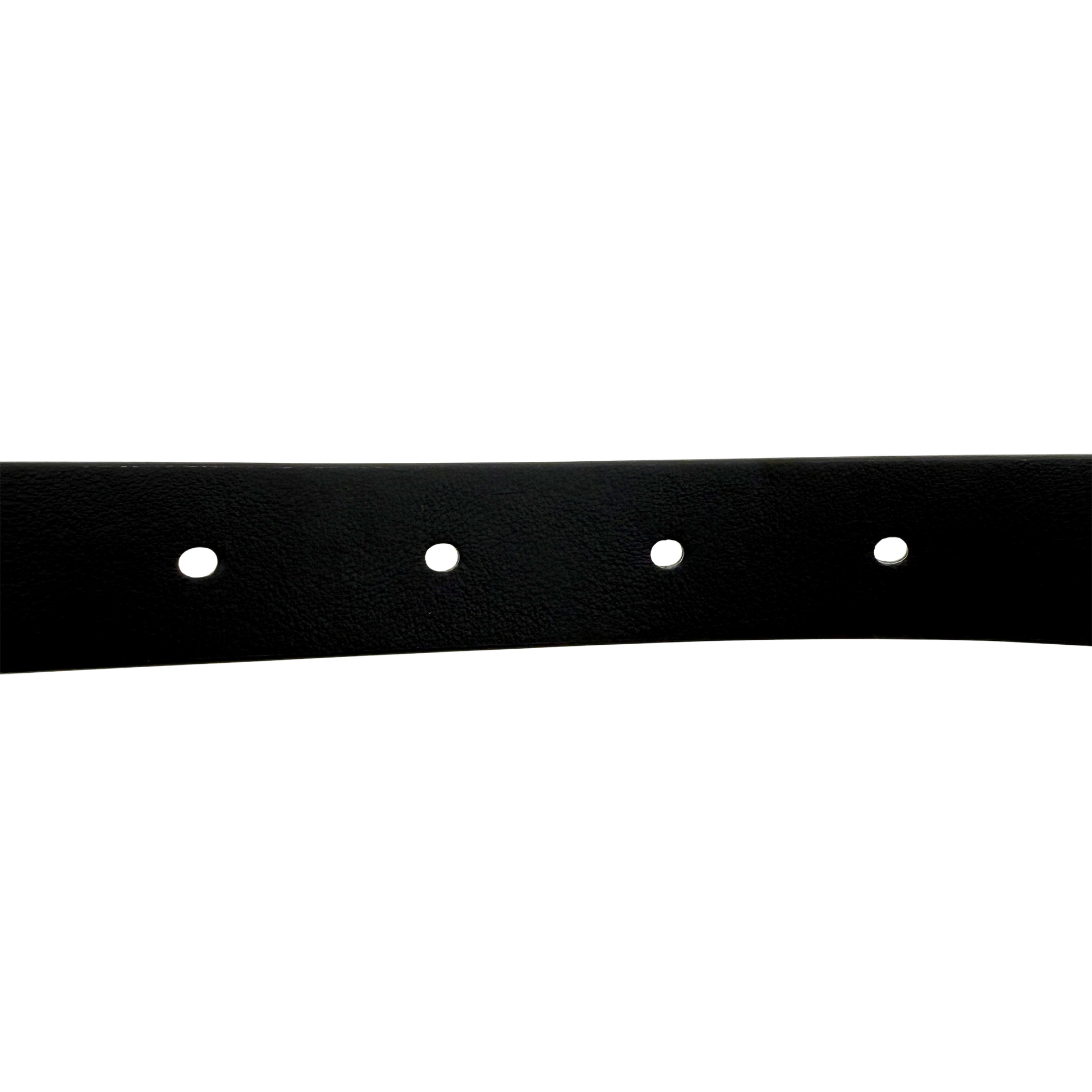 Balenciaga BB Buckle Gürtel 80cm Schwarz / sehr gut Balenciaga