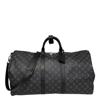 Louis Vuitton Keepall 55 Monogram Eclipse M40605 / sehr gut Louis Vuitton