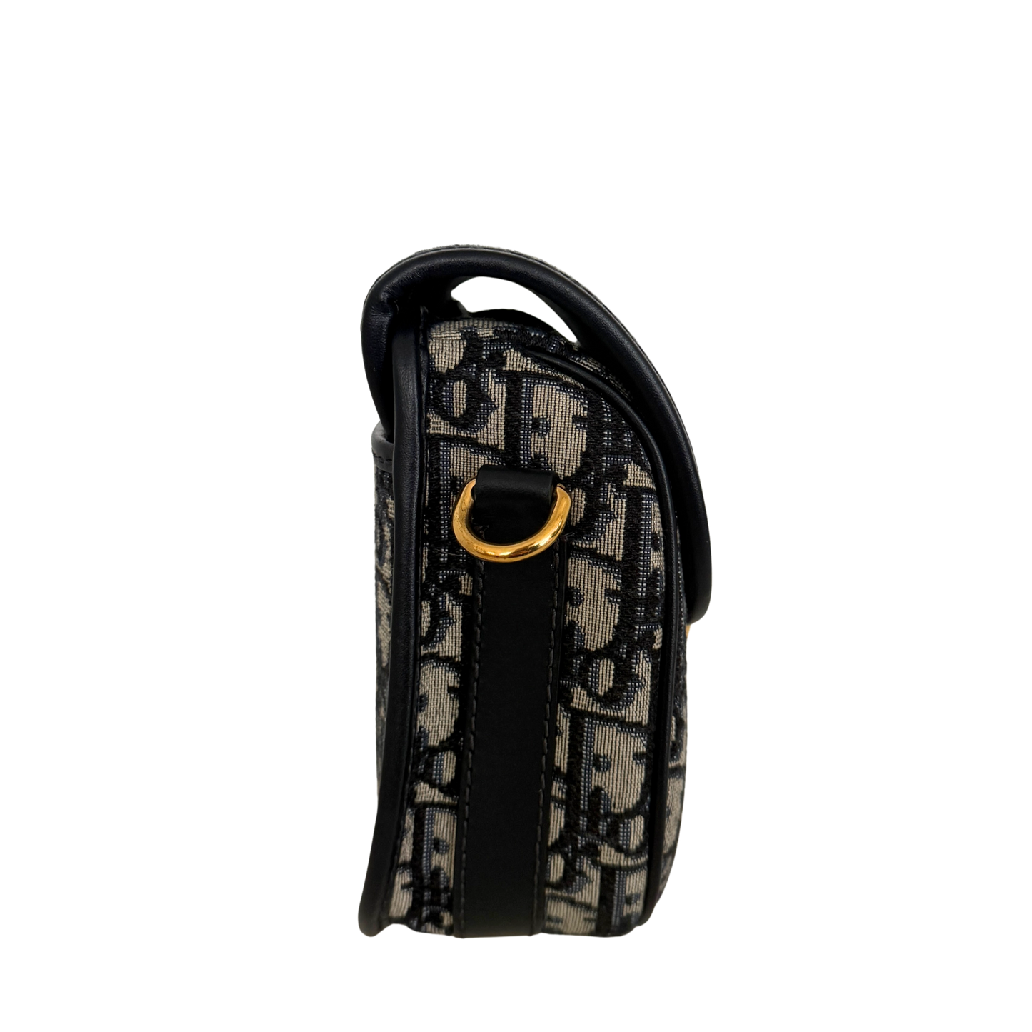 Dior Bobby Tasche Medium Dior Oblique Jacquard Blau mit zusätzlichem Schulterriemen / neuwertig Dior