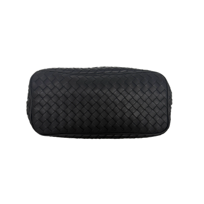 Bottega Veneta Intrecciato Leder Handtasche Schwarz / neuwertig Bottega Veneta