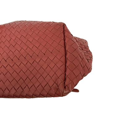 Bottega Veneta Garda Tote Bag Intrecciato Leder Rostrot / gut Bottega Veneta