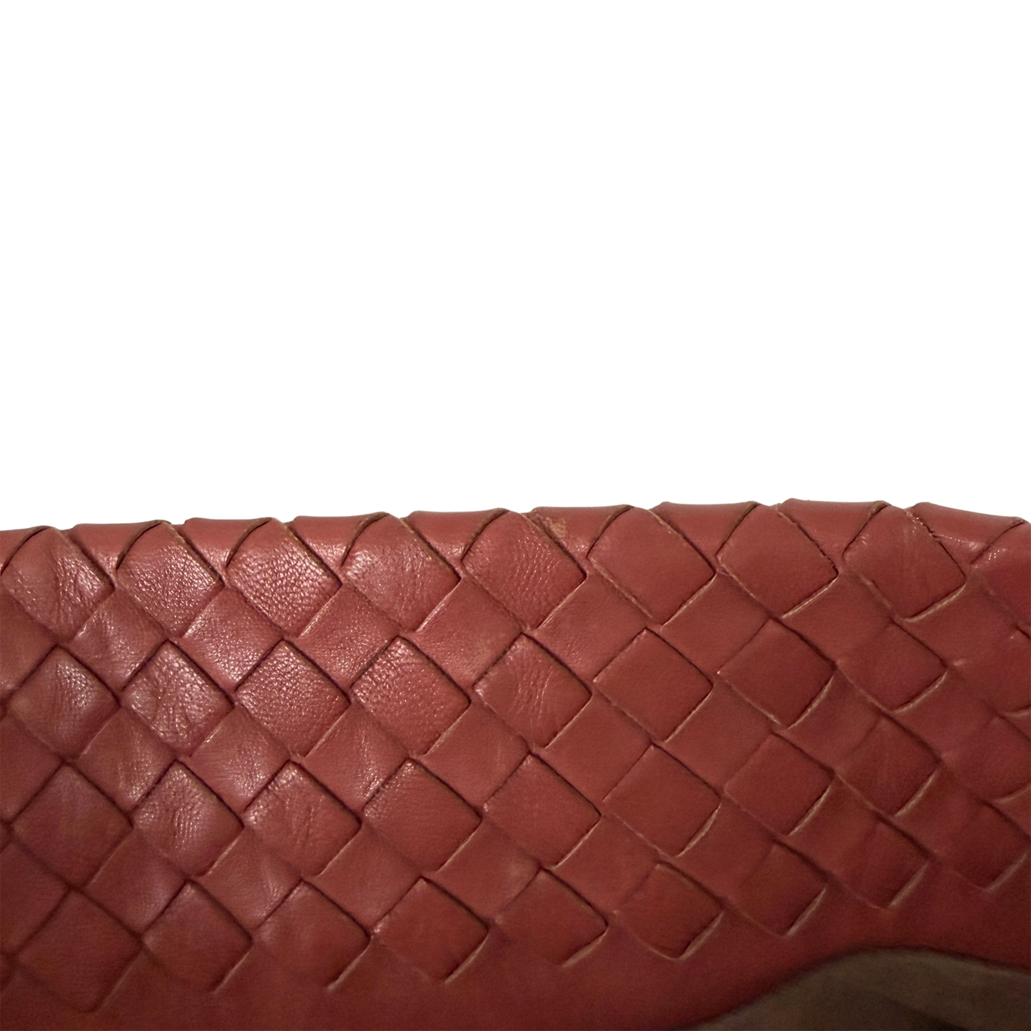 Bottega Veneta Garda Tote Bag Intrecciato Leder Rostrot / gut Bottega Veneta