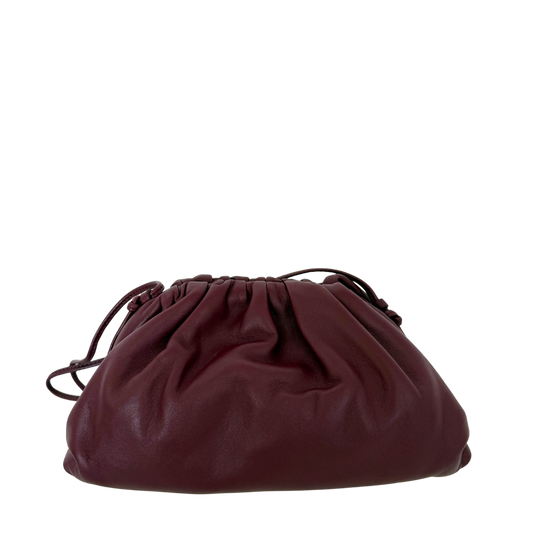 Bottega Veneta Pouch Bordeauxrot / neuwertig Bottega Veneta