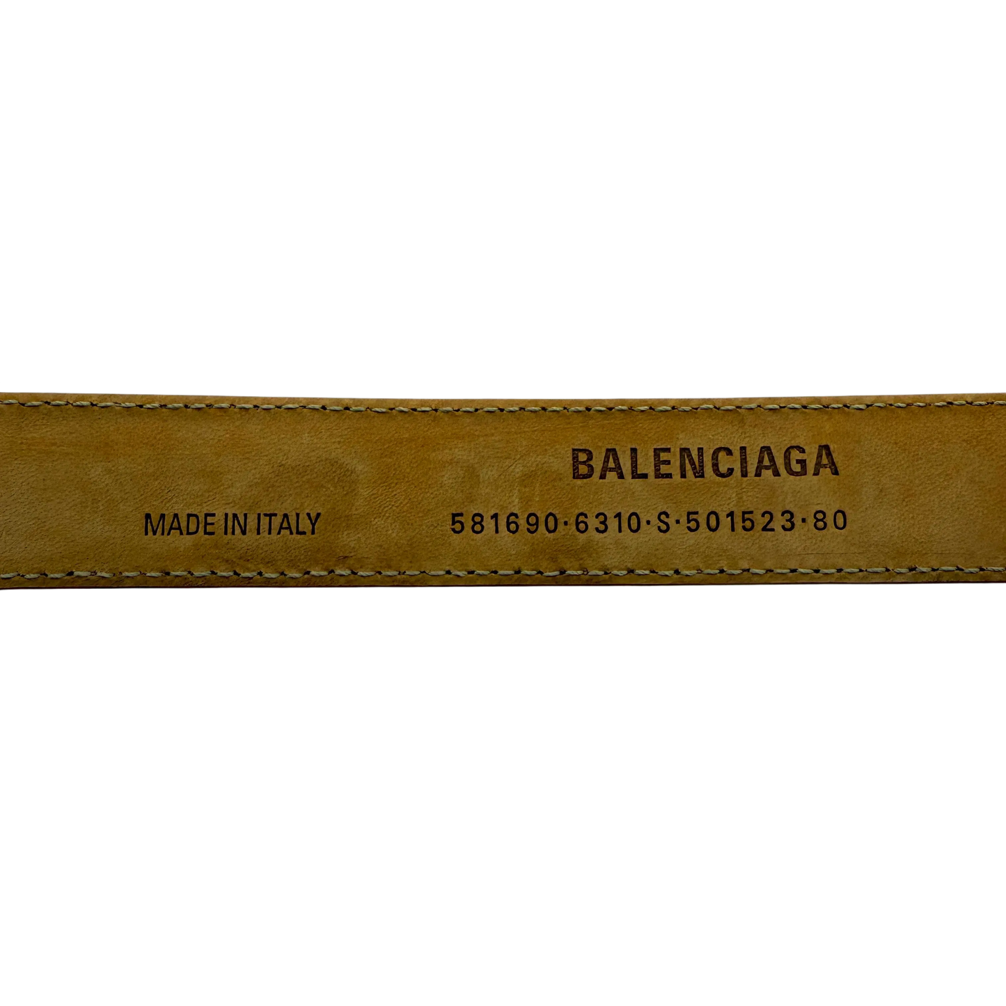 Balenciaga Crododile Effect Gürtel Altrosa 80  / neuwertig Balenciaga