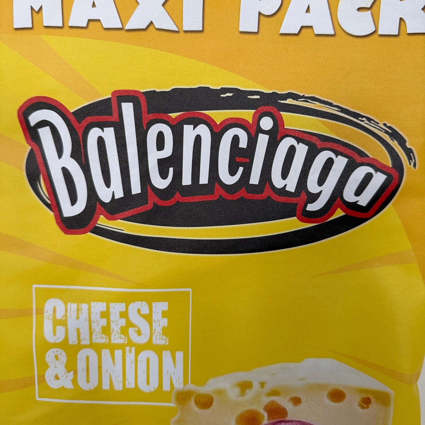 Balenciaga glänzende Lammleder Chips Tasche gelb 150g / sehr gut Balenciaga