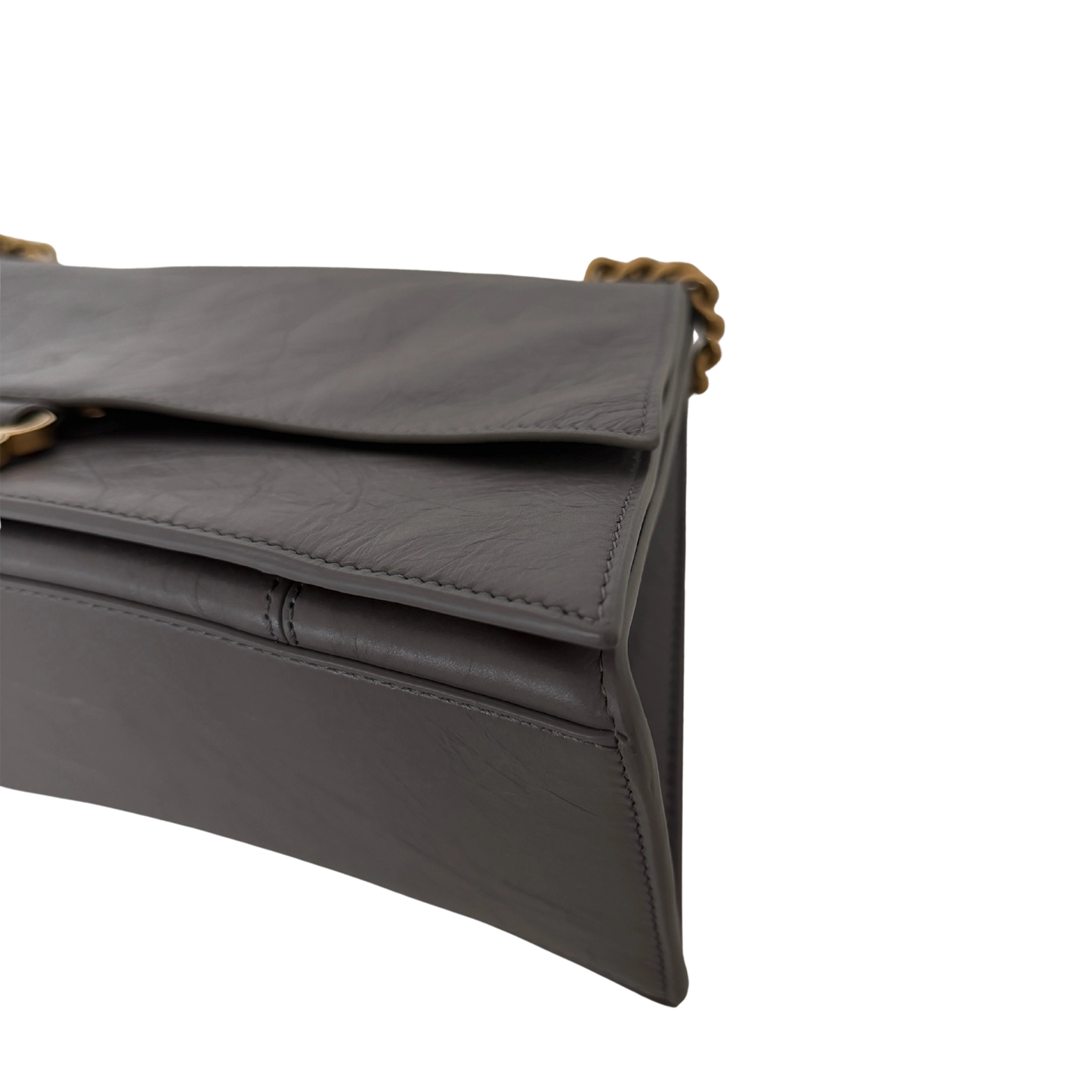 Balenciaga Crush Medium Chain Bag dunkelgrau/ neuwertig Balenciaga