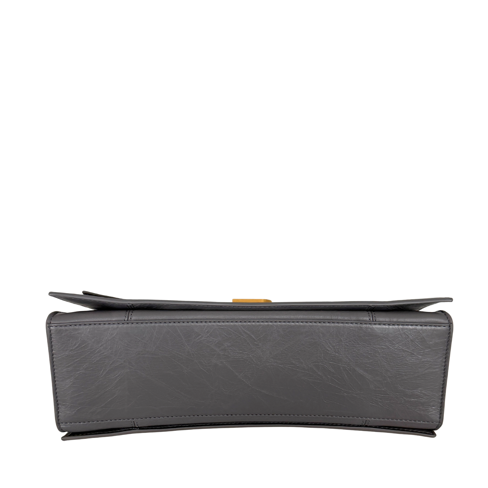 Balenciaga Crush Medium Chain Bag dunkelgrau/ neuwertig Balenciaga