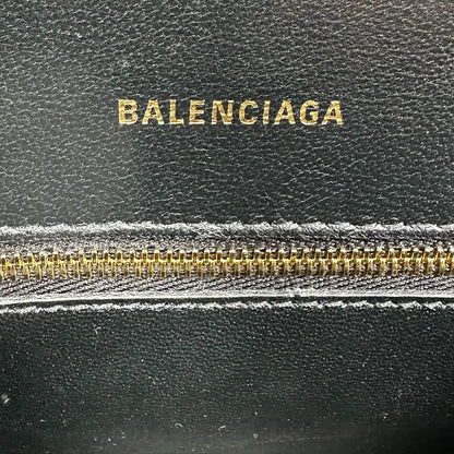 Balenciaga Hourglass S Small Bag Leder schwarz / sehr gut Balenciaga