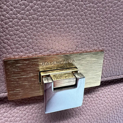 Balenciaga Mini Soft Le Dix Cartable Pastellrosa / sehr gut - Echtheitscheck