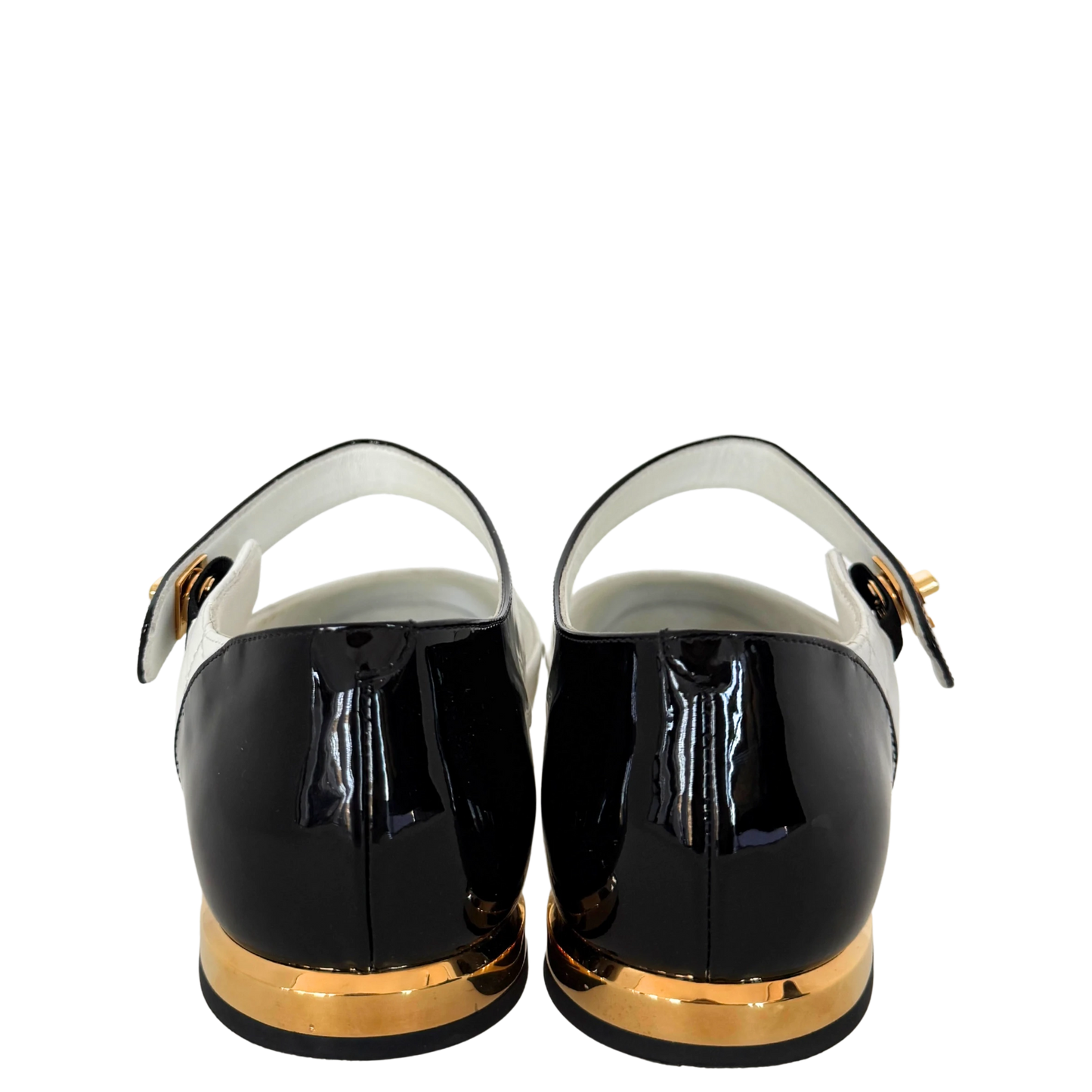 Chanel Mary Jane Ballerinas Größe 40 Weiß / sehr gut Chanel