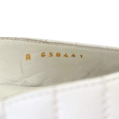 Chanel Mary Jane Ballerinas Größe 40 Weiß / sehr gut Chanel