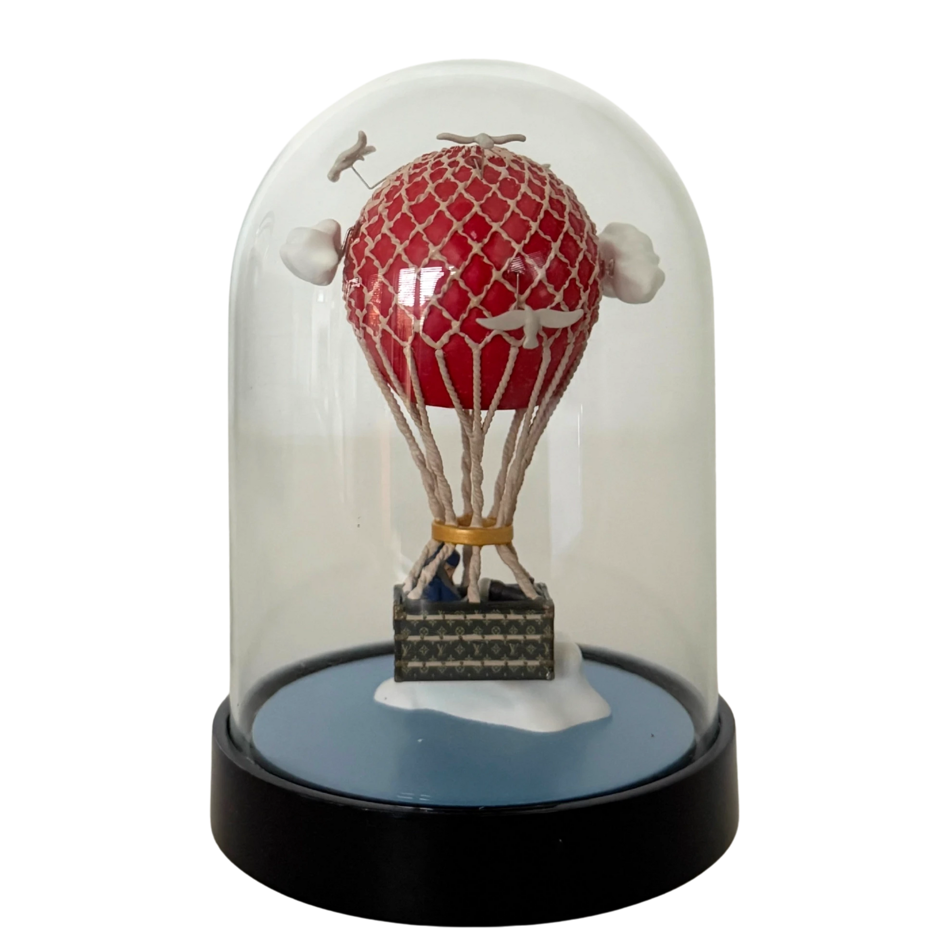 Louis Vuitton Schneekugel Ballon Schwarz / sehr gut Louis Vuitton