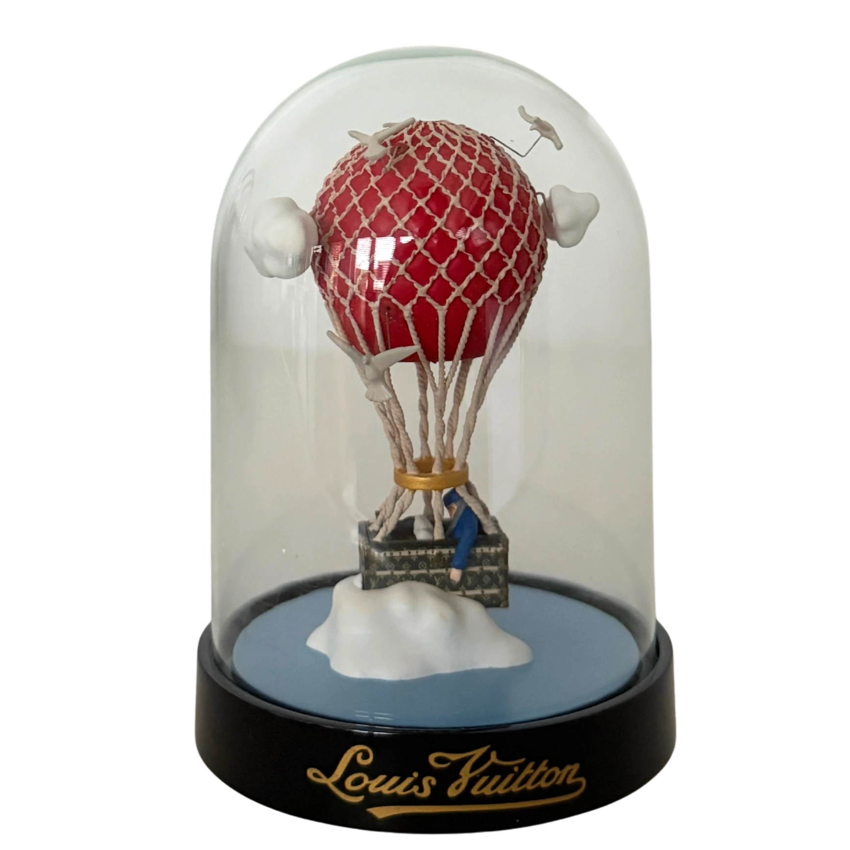 Louis Vuitton Schneekugel Ballon Schwarz / sehr gut Louis Vuitton
