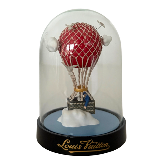 Louis Vuitton Schneekugel Ballon Schwarz / sehr gut Louis Vuitton