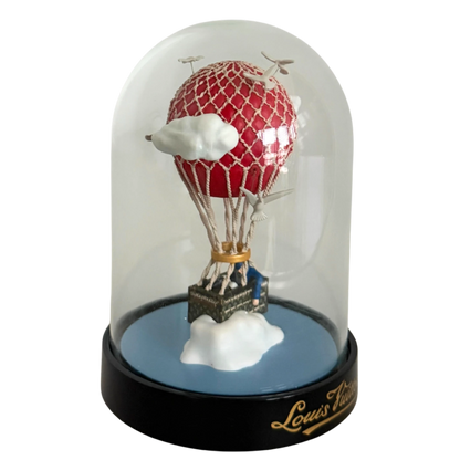 Louis Vuitton Schneekugel Ballon Schwarz / sehr gut Louis Vuitton
