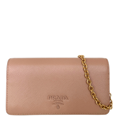 Prada Wallet on Chain Mini Bandoliera Cipria / neuwertig Prada