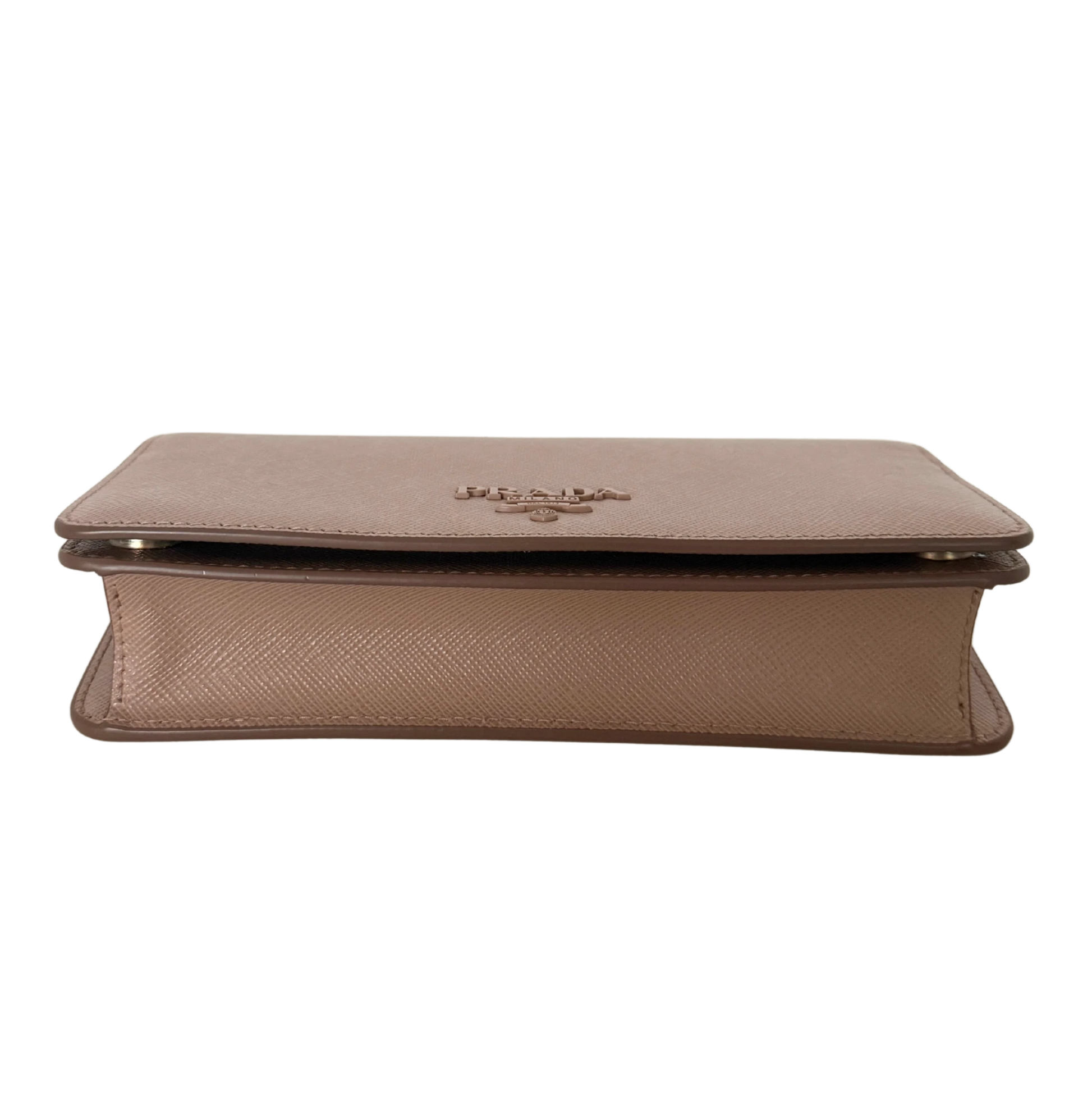 Prada Wallet on Chain Mini Bandoliera Cipria / neuwertig Prada