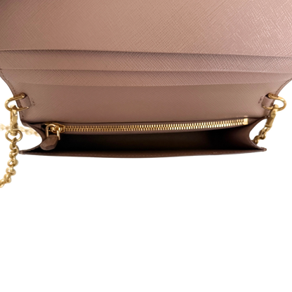Prada Wallet on Chain Mini Bandoliera Cipria / neuwertig Prada