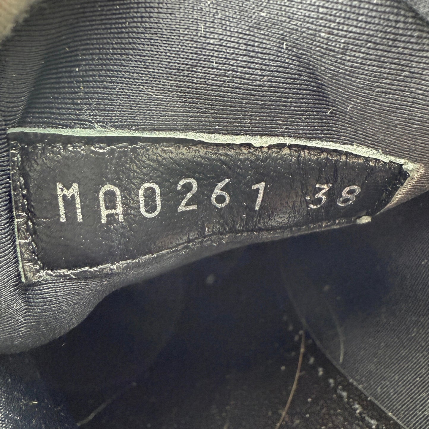 Louis Vuitton Beaubourg Plateau-Schuhe Größe 38 Schwarz Fullset / sehr gut Louis Vuitton