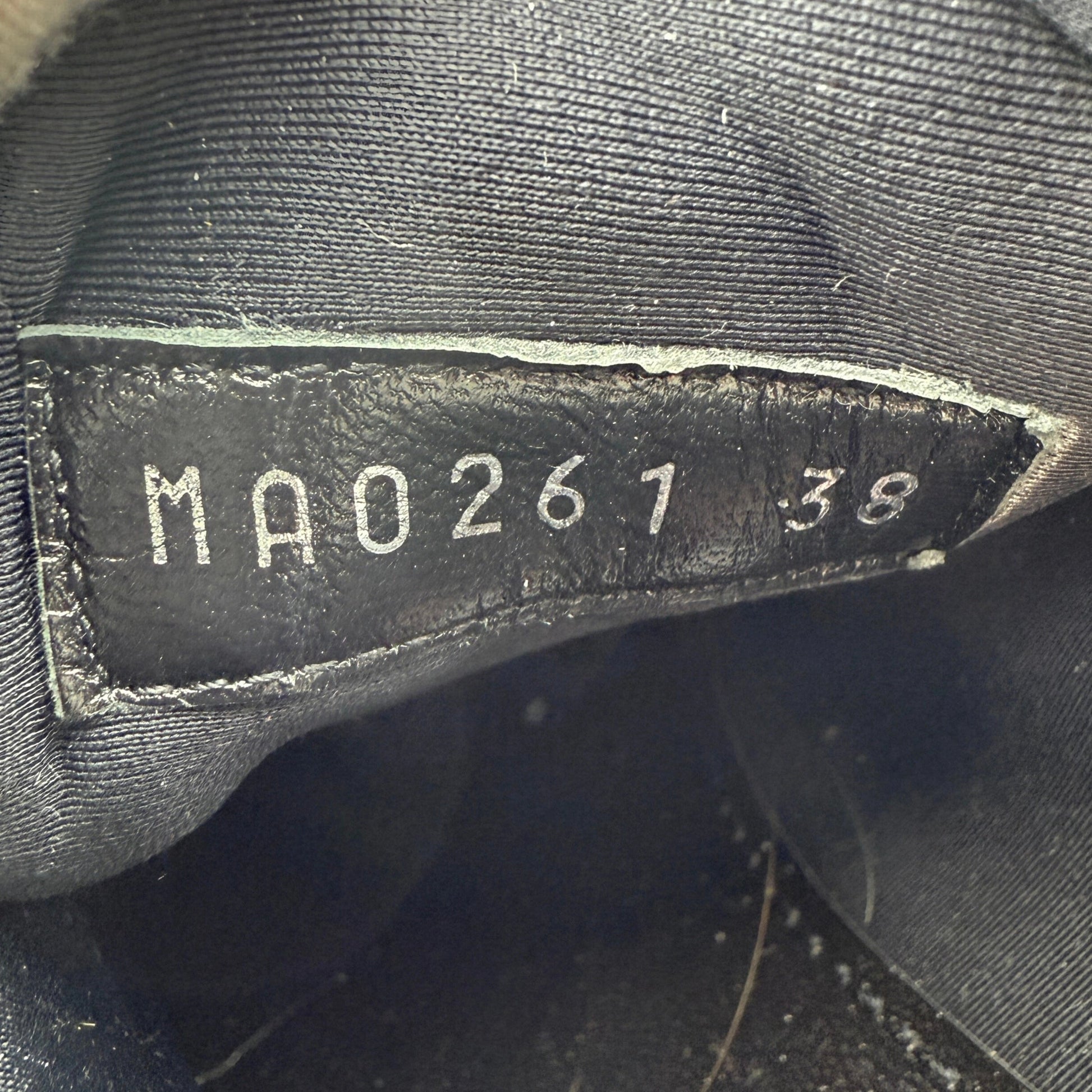 Louis Vuitton Beaubourg Plateau-Schuhe Größe 38 Schwarz Fullset / sehr gut Louis Vuitton