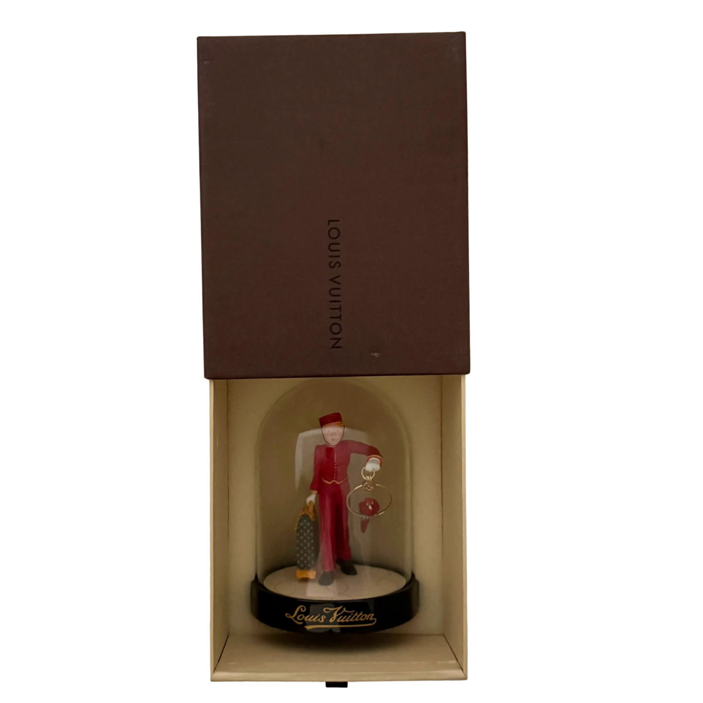 Louis Vuitton Schneekugel Bellboy Rot / sehr gut Louis Vuitton