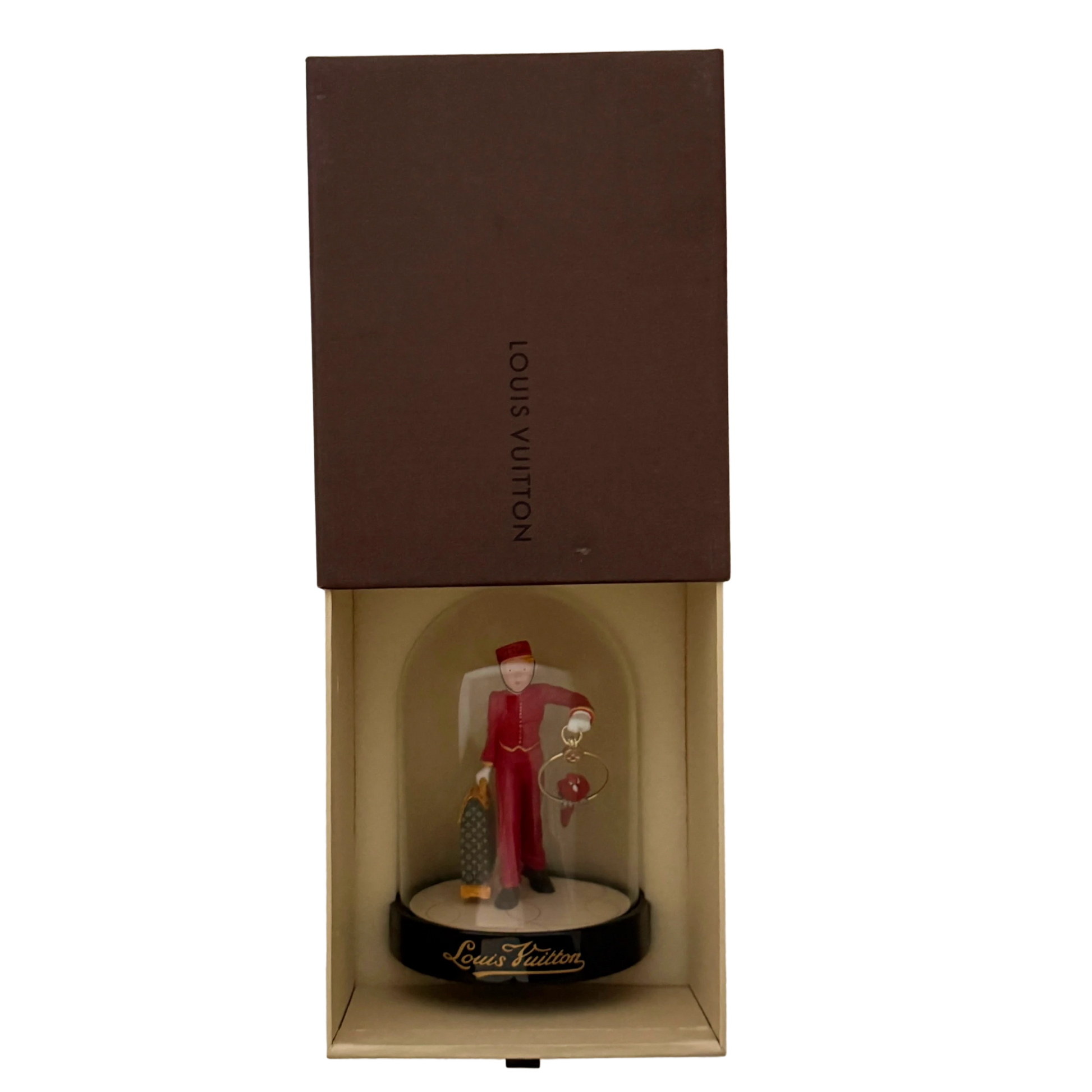 Louis Vuitton Schneekugel Bellboy Rot / sehr gut Louis Vuitton