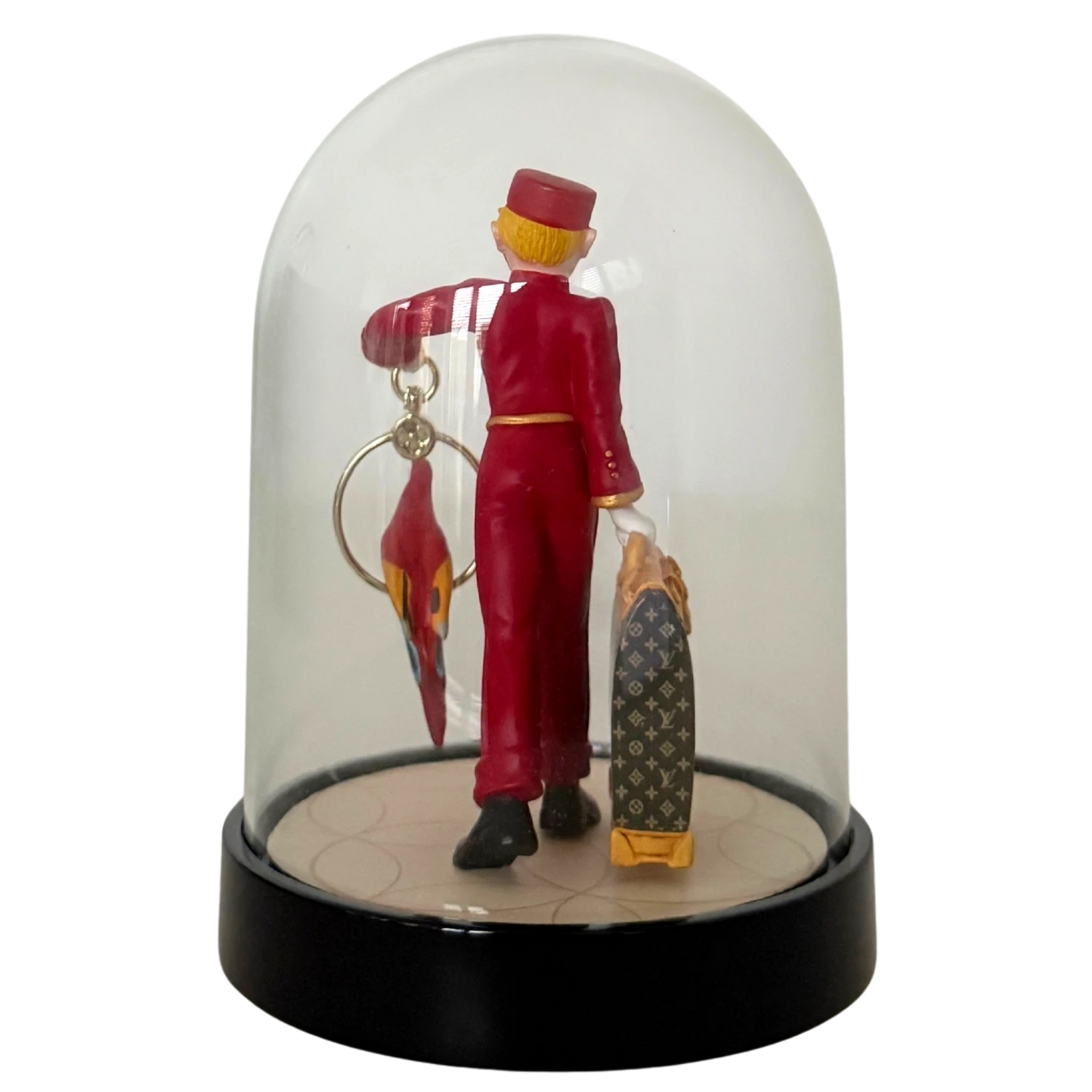 Louis Vuitton Schneekugel Bellboy Rot / sehr gut Louis Vuitton