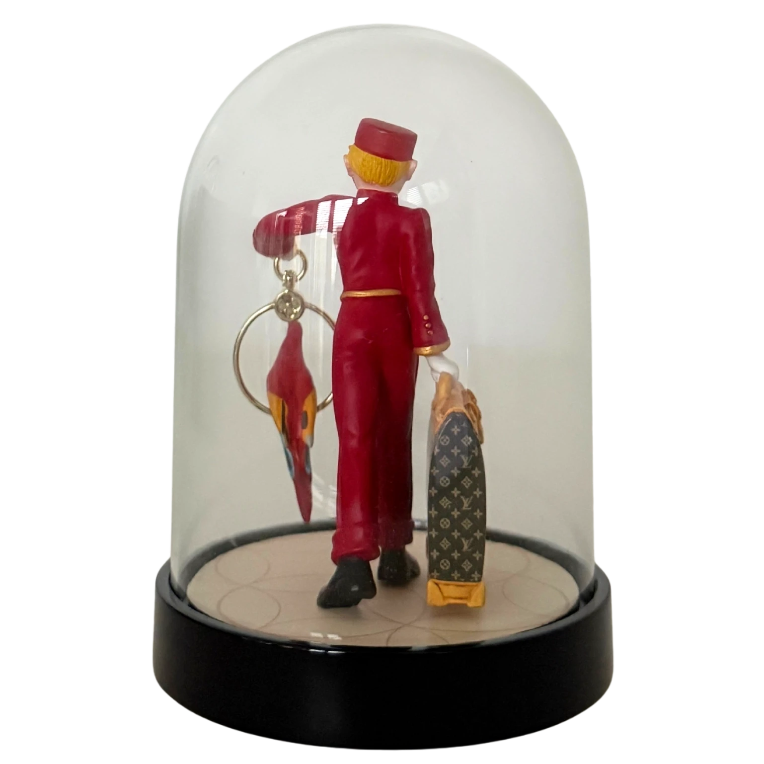 Louis Vuitton Schneekugel Bellboy Rot / sehr gut Louis Vuitton