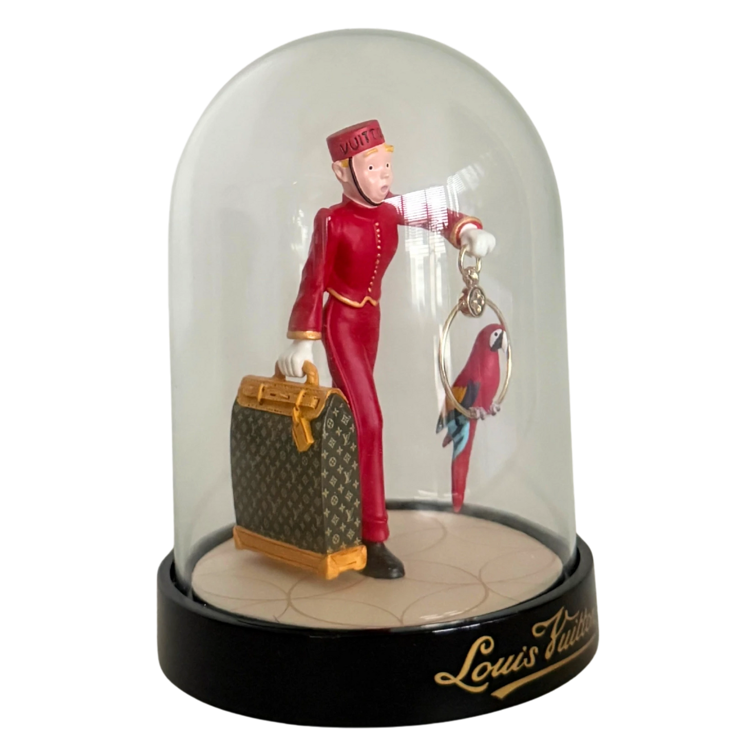 Louis Vuitton Schneekugel Bellboy Rot / sehr gut Louis Vuitton