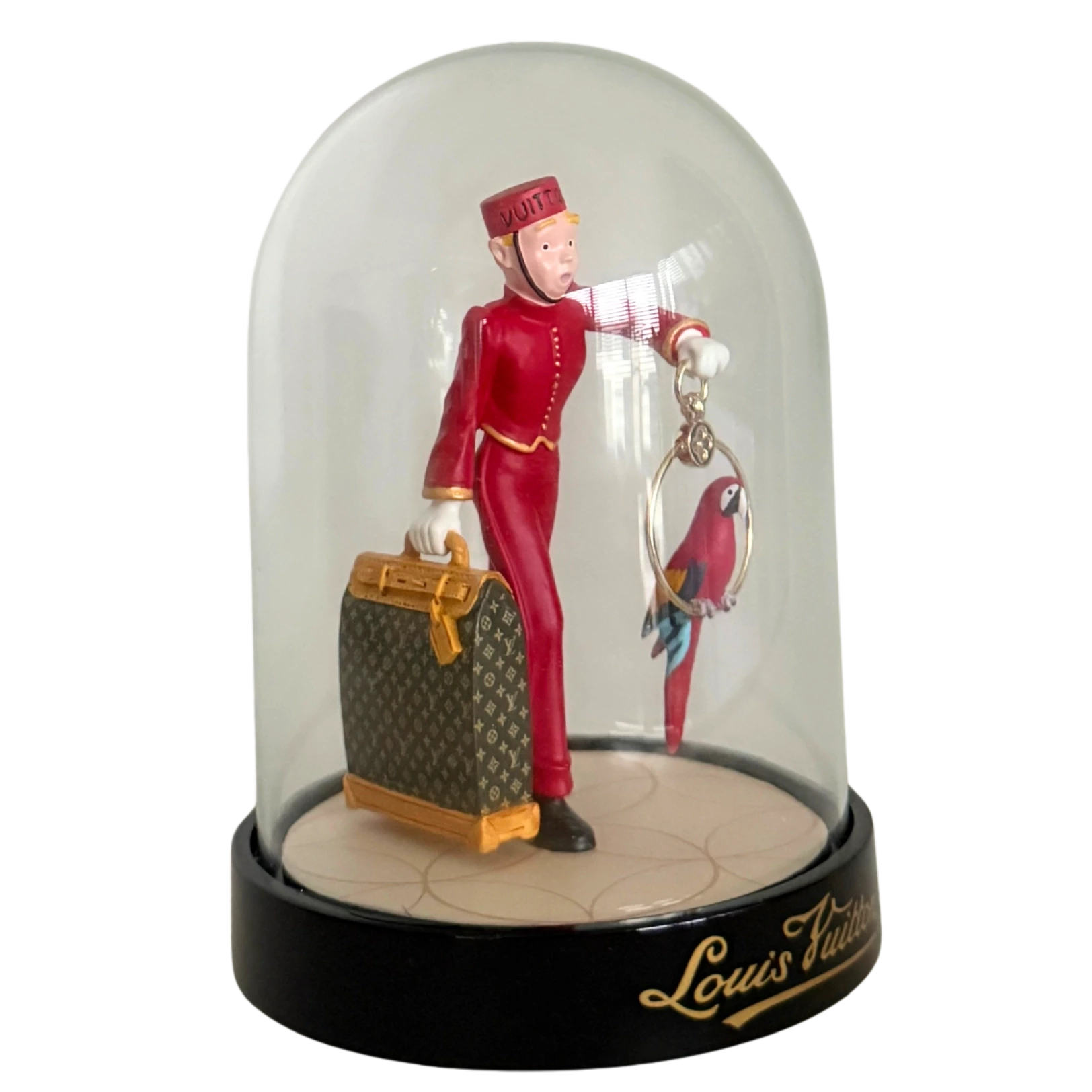 Louis Vuitton Schneekugel Bellboy Rot / sehr gut Louis Vuitton