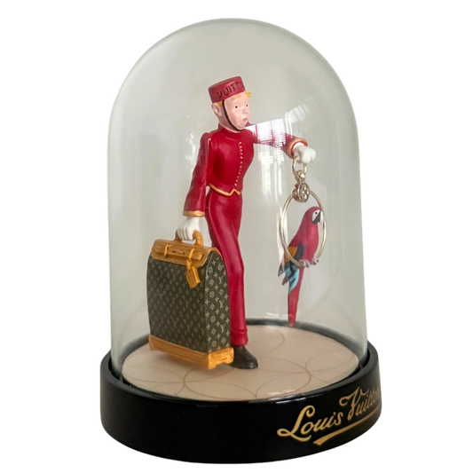 Louis Vuitton Schneekugel Bellboy Rot / sehr gut Louis Vuitton