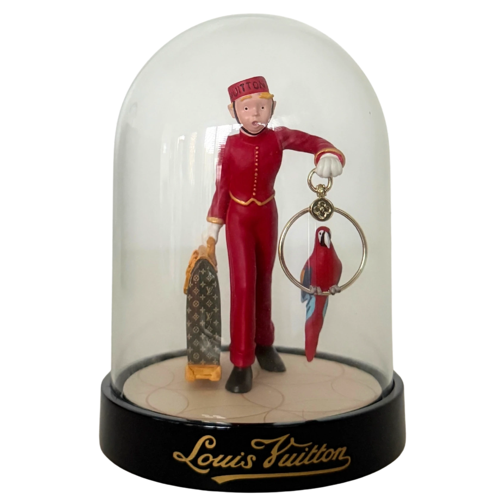 Louis Vuitton Schneekugel Bellboy Rot / sehr gut Louis Vuitton