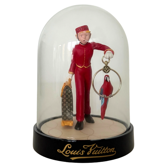 Louis Vuitton Schneekugel Bellboy Rot / sehr gut Louis Vuitton