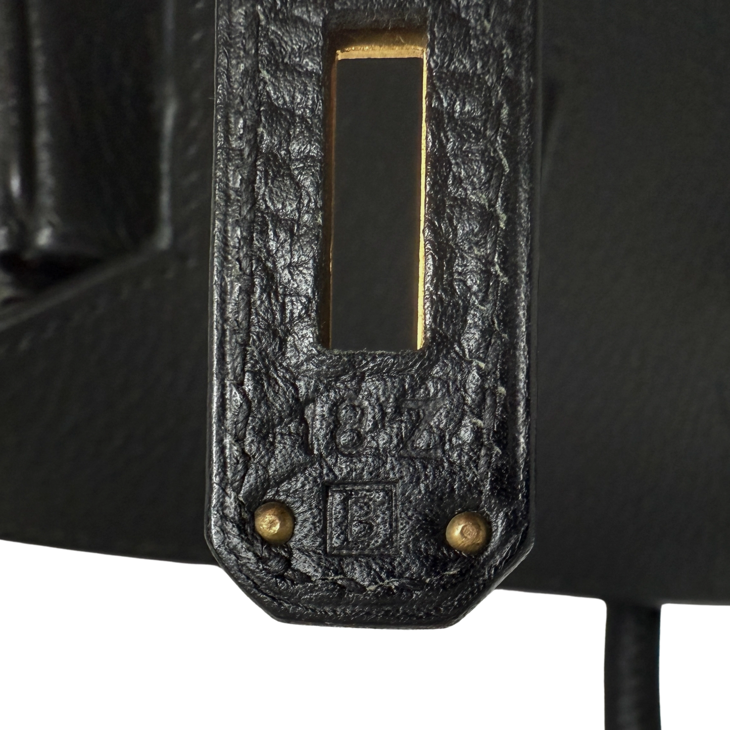 Hermès Birkin Bag 40 Clemence Leder Schwarz Gold Hardware 1998 / sehr gut Hermès