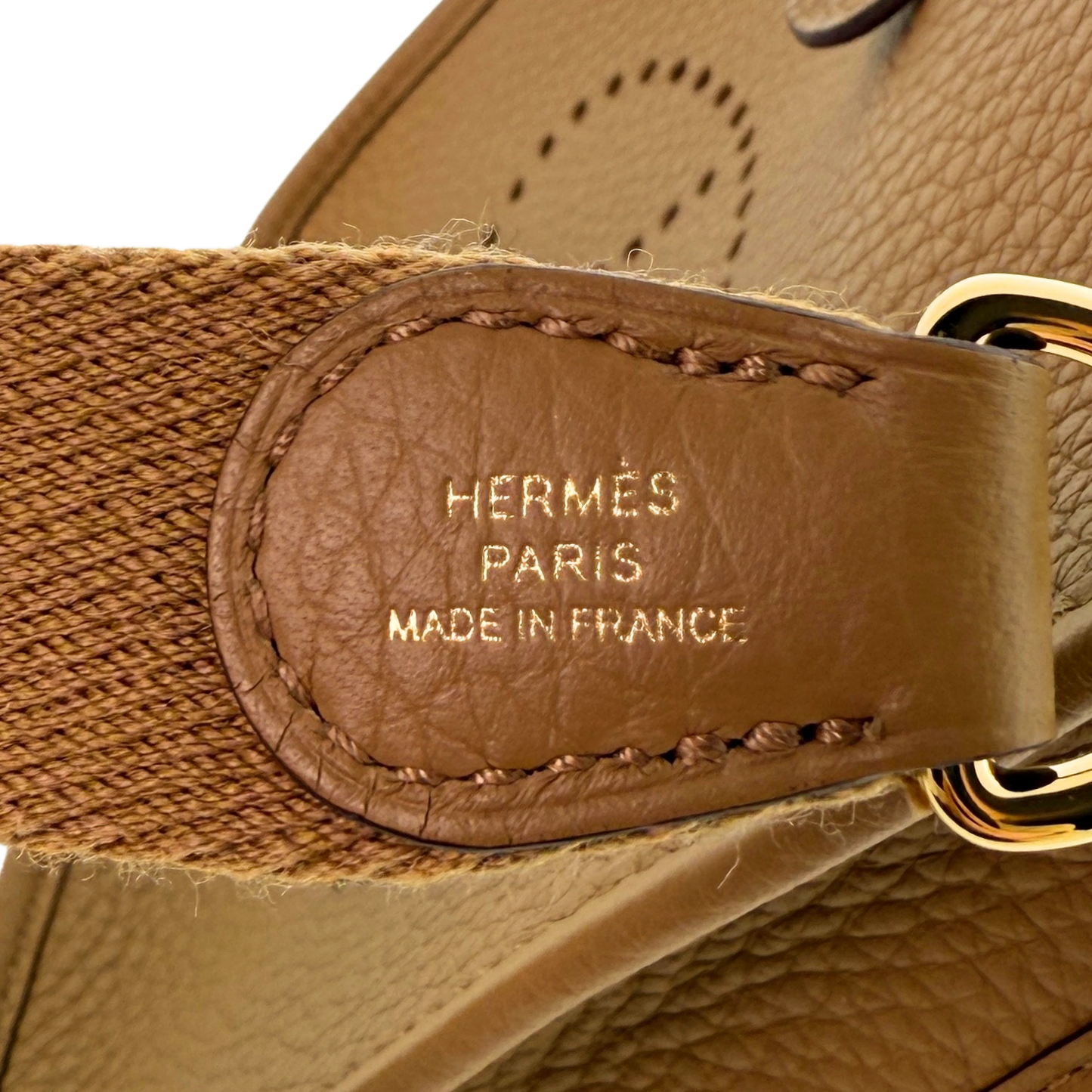 Hermès Evelyne 16 Amazone Taurillon Clemence Biscuit Fullset / neuwertig