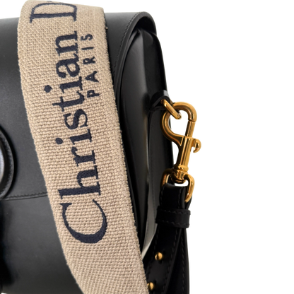 Dior Bobby Tasche Groß Schwarz / sehr gut Dior