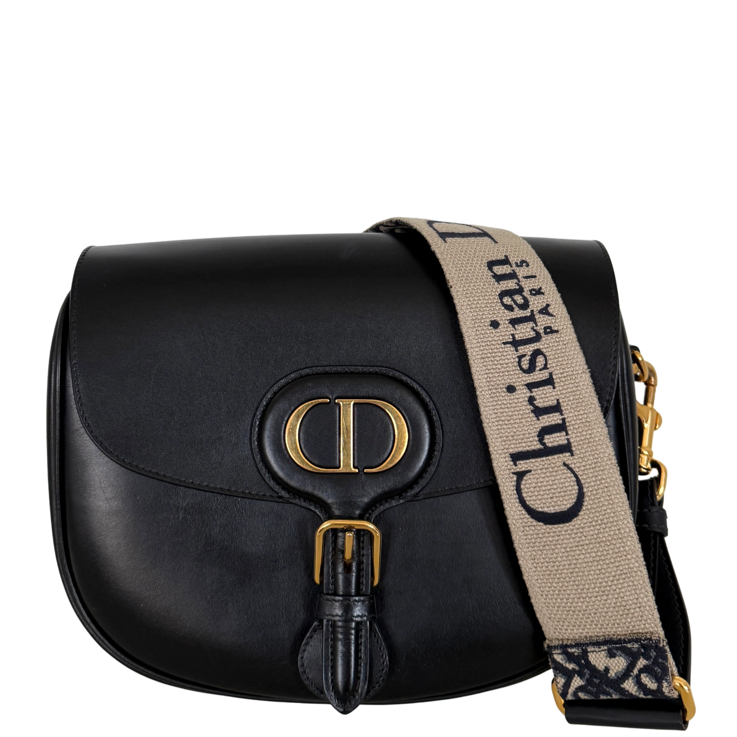 Dior Bobby Tasche Groß Schwarz / sehr gut Dior