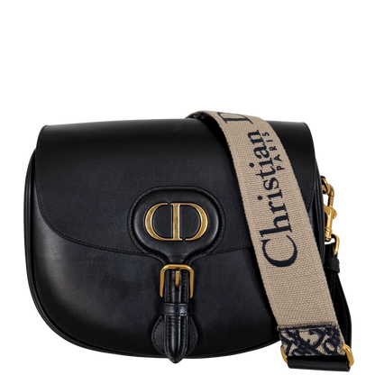 Dior Bobby Tasche Groß Schwarz / sehr gut Dior