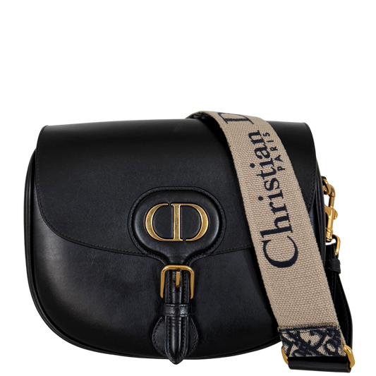 Dior Bobby Tasche Groß Schwarz / sehr gut Dior