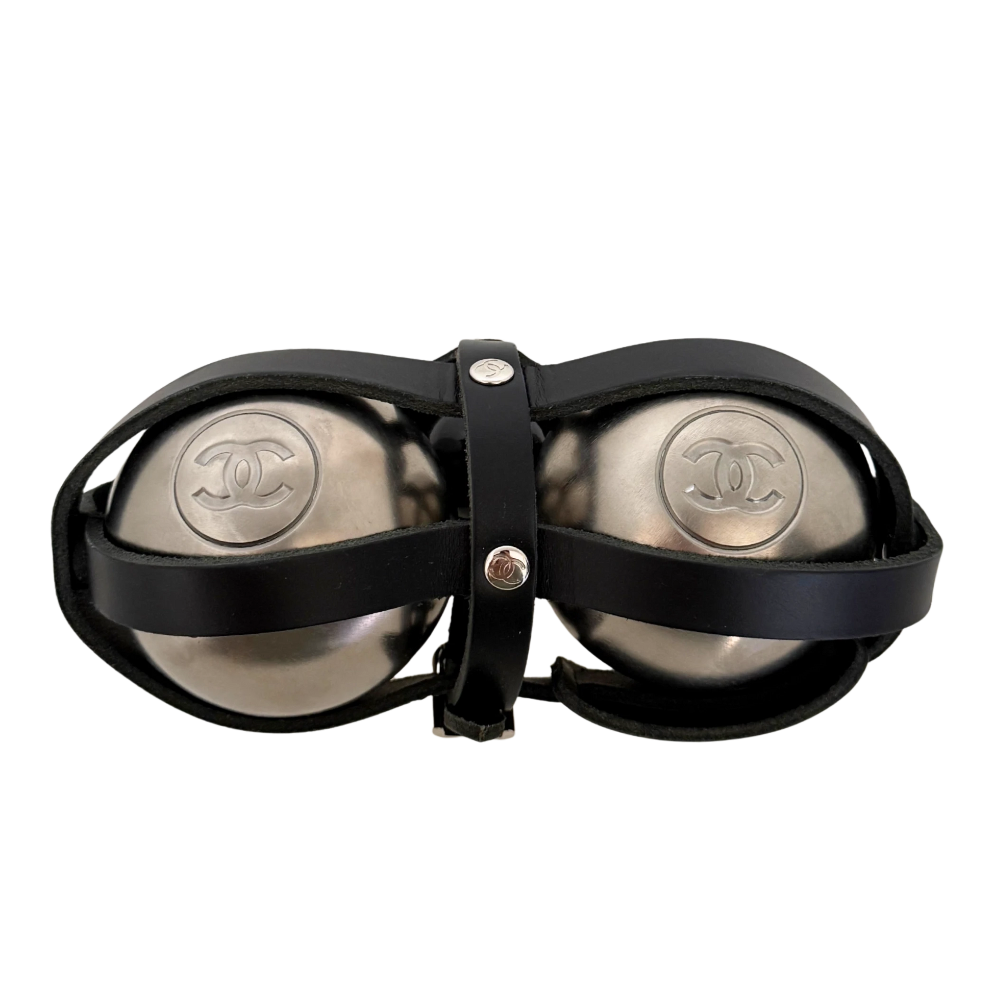 Chanel Pétanque-Set aus der Saint-Tropez Cruise Collection Silber / neuwertig Chanel