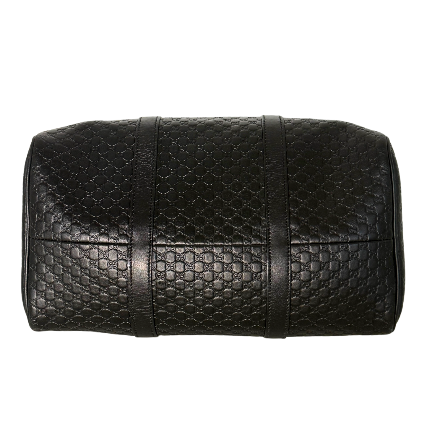 Gucci Microguccissima Boston Bag Schwarz / sehr gut Gucci