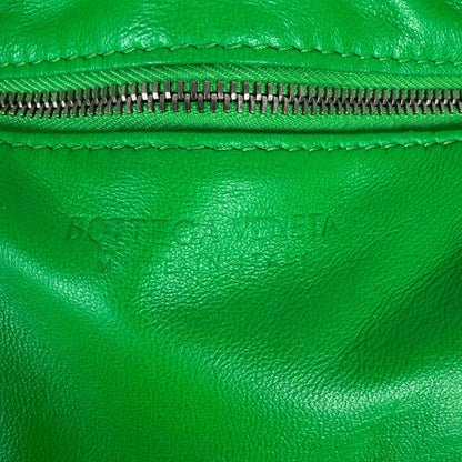 Bottega Veneta Padded Cassette Intrecciato grün / sehr gut Bottega Veneta