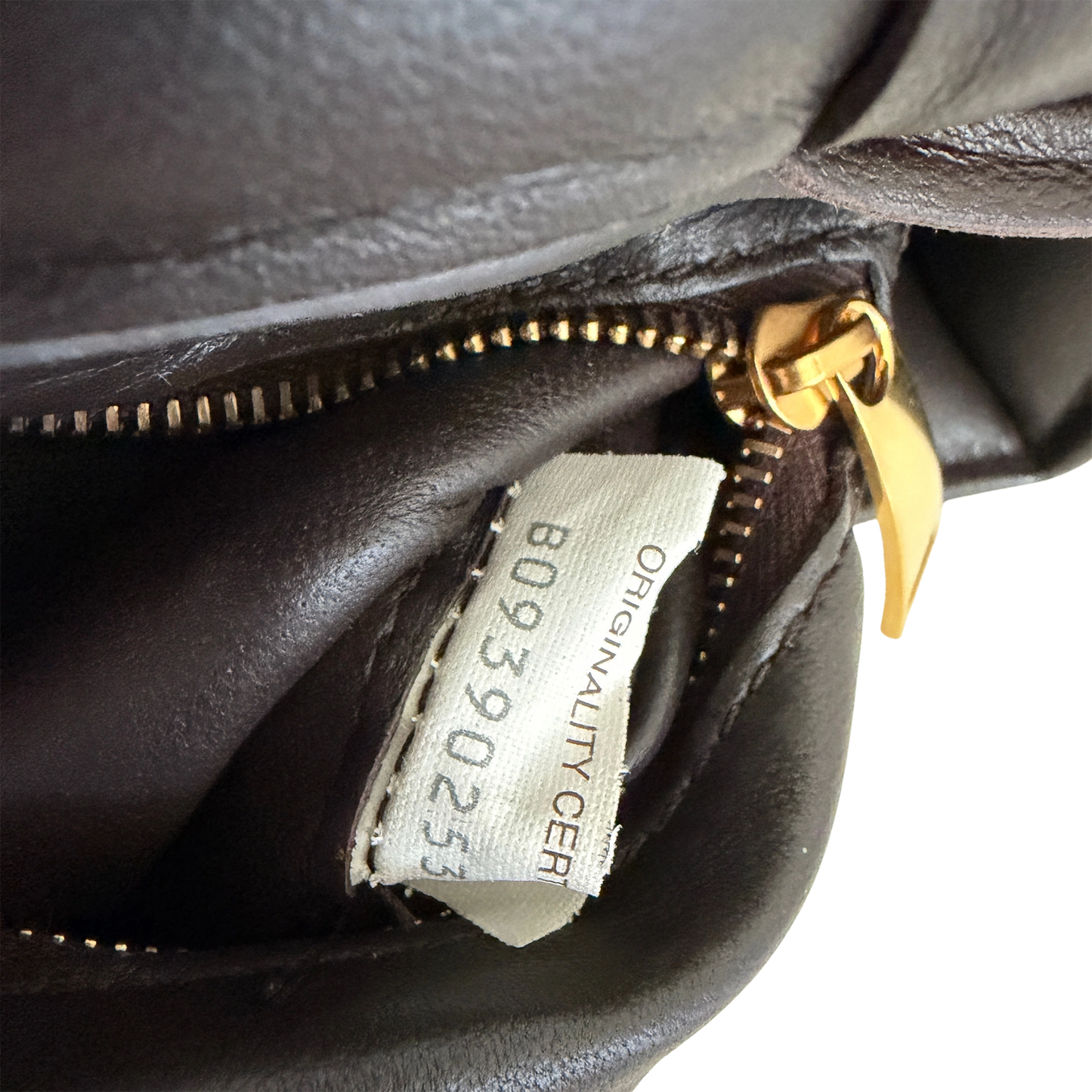 Bottega Veneta Padded Chain Cassette Bag dunkelbraun / sehr gut Bottega Veneta