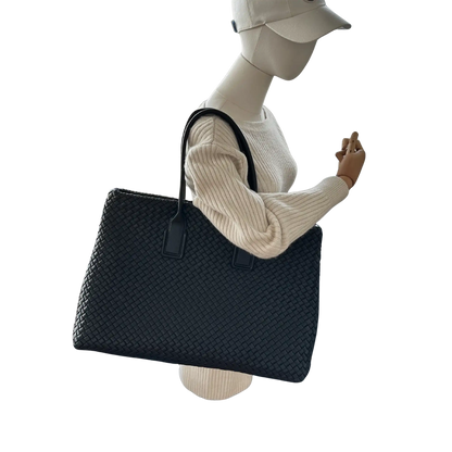 Bottega Veneta Intrecciato Shopper Snap mit Pochette / neuwertig Bottega Veneta