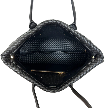 Bottega Veneta Intrecciato Shopper Snap mit Pochette / neuwertig Bottega Veneta