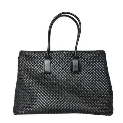 Bottega Veneta Intrecciato Shopper Snap mit Pochette / neuwertig Bottega Veneta