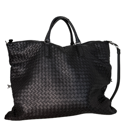 Bottega Veneta Intrecciato Circle Convertible Tasche Schwarz / neuwertig Bottega Veneta