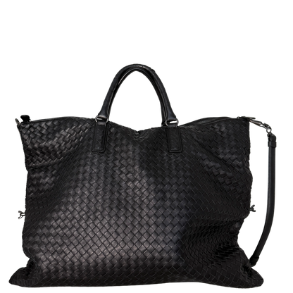 Bottega Veneta Intrecciato Circle Convertible Tasche Schwarz / neuwertig Bottega Veneta